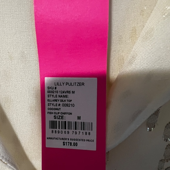 Lilly Pulitzer Silk Top - Picture 6 of 6